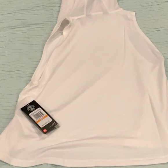 NWT Ladies UNDER ARMOUR White Hooded Tank small - Picture 5 of 5